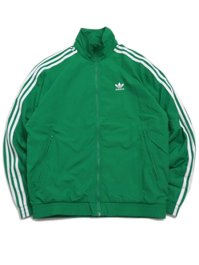 画像1: 【送料無料】ADIDAS WOVEN FBIRD TRACK TOP-GREEN