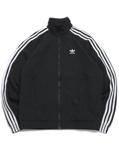 画像1: 【送料無料】ADIDAS WOVEN FBIRD TRACK TOP-BLACK