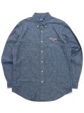 【送料無料】POLO RALPH LAUREN POLO SPORT CLASSIC FIT CHAMBRAY LS SHIRT