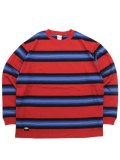 【SALE】MANASTASH 90'S MULTI STRIPE TEE