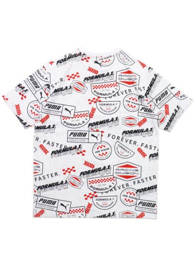 画像2: 【SALE】PUMA F1 STATEMENT AOP TEE