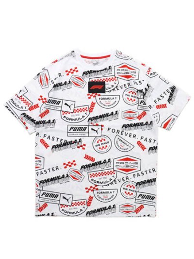 画像1: PUMA F1 STATEMENT AOP TEE