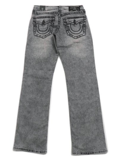 画像1: 【送料無料】TRUE RELIGION RICKY SUPER T FLAP ELK ST GREY WASH