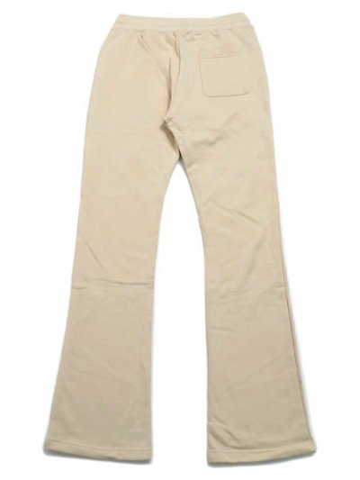 画像2: 【送料無料】EPTM. FRENCH TERRY FLARE PANTS-KHAKI