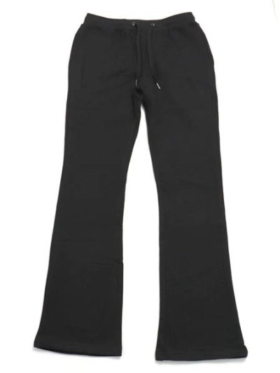 画像1: 【送料無料】EPTM. FRENCH TERRY FLARE PANTS-BLACK