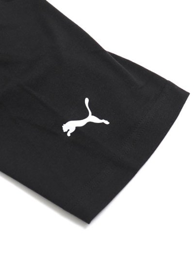 画像4: 【SALE】PUMA MAPF1 ESS LOGO TEE-PUMA BLACK