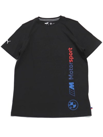 画像1: 【SALE】PUMA BMW MMS LOGO TEE-PUMA BLACK