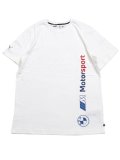 PUMA BMW MMS LOGO TEE-PUMA WHITE