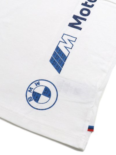 画像3: 【SALE】PUMA BMW MMS LOGO TEE-PUMA WHITE