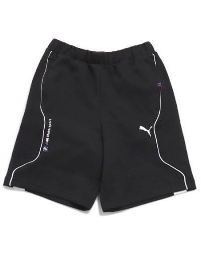 画像1: 【SALE】PUMA BMW MMS SWEAT SHORT-PUMA BLACK