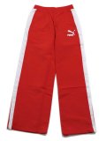 PUMA T7 OVERSIZE WOVEN TRACK PANT-F.O.T.RED