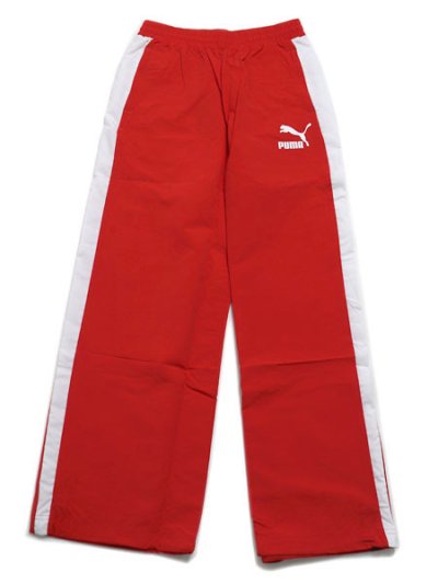 画像1: 【SALE】PUMA T7 OVERSIZE WOVEN TRACK PANT-F.O.T.RED