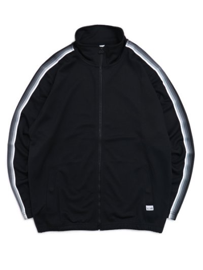 画像1: 【送料無料】PRO CLUB SUNSET TRACK JACKET BLACK