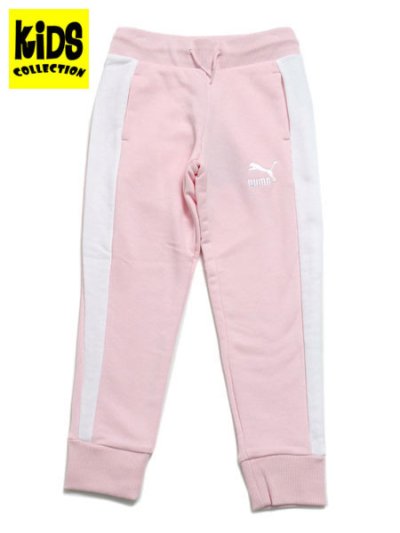 画像1: 【KIDS】PUMA KIDS CLASSICS T7 TRACK PANT-WHISP OF PNK