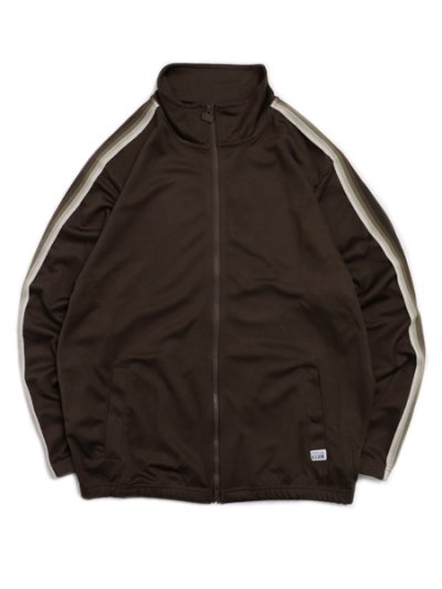 画像1: 【送料無料】PRO CLUB SUNSET TRACK JACKET BROWN