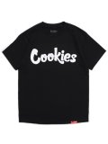 COOKIES CLOTHING ORIGINAL LOGO TEE BLACK/WHITE