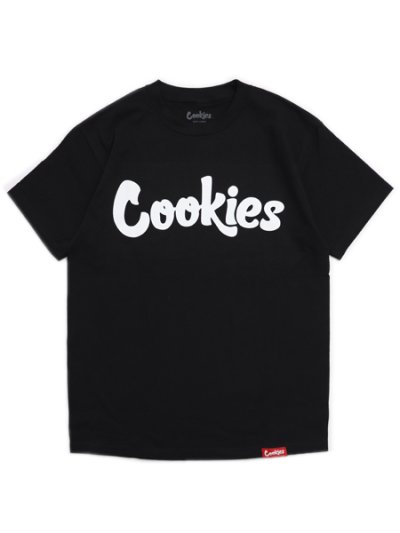 画像1: COOKIES CLOTHING ORIGINAL LOGO TEE BLACK/WHITE