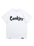 COOKIES CLOTHING ORIGINAL LOGO TEE WHITE/BLACK