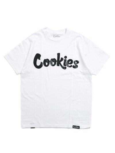 画像1: COOKIES CLOTHING ORIGINAL LOGO TEE WHITE/BLACK