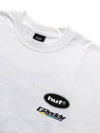 画像3: HUF GREDDY TEE WHITE