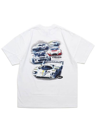 画像1: HUF GREDDY TEE WHITE