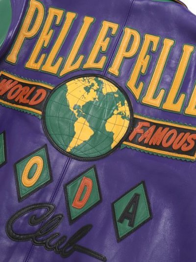 画像7: 【SALE】【送料無料】PELLE PELLE WORLD FAMOUS SODA CLUB PLUSH VIOL/MAIZE