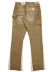 画像2: 【送料無料】mnml B243 FLARE DENIM BROWN (2)