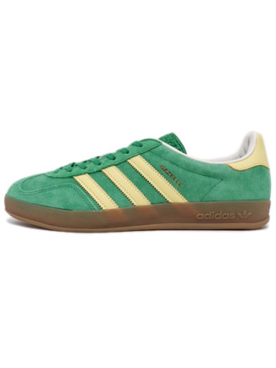 画像1: 【送料無料】ADIDAS GAZELLE INDOOR SEMI COAT GRN/ALMOST YEL