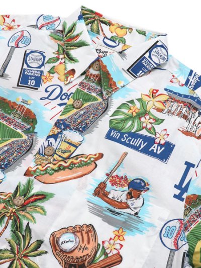 画像3: 【送料無料】REYN SPOONER LOS ANGELES DODGERS 2022 SCENIC SHIRT