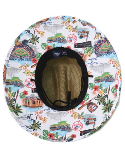 画像4: 【SALE】REYN SPOONER NEW YORK YANKEES 22 SCENIC STRAW HAT