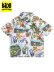 画像1: 【送料無料】【KIDS】REYN SPOONER LOS ANGELES DODGERS 22 SCENIC KIDS SHIRT (1)