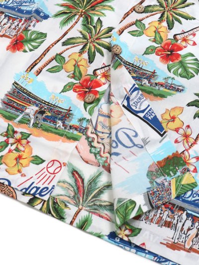 画像4: 【送料無料】REYN SPOONER LOS ANGELES DODGERS 2022 SCENIC SHIRT