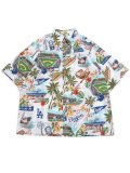 【送料無料】REYN SPOONER LOS ANGELES DODGERS 2022 SCENIC SHIRT