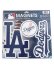 画像1: WINCRAFT 11inch DIE CUT MAGNETS LA DODGERS (1)