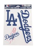 WINCRAFT MULTI-USE DECAL 3P LA DODGERS LOGO