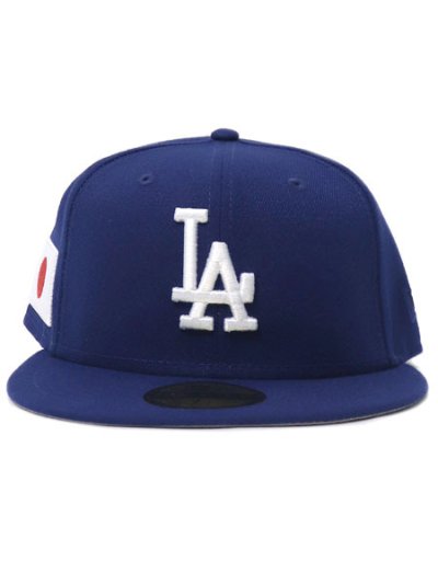 画像2: 【送料無料】NEW ERA 59FIFTY JAPAN FLAG SIDE PATCH LA DODGERS