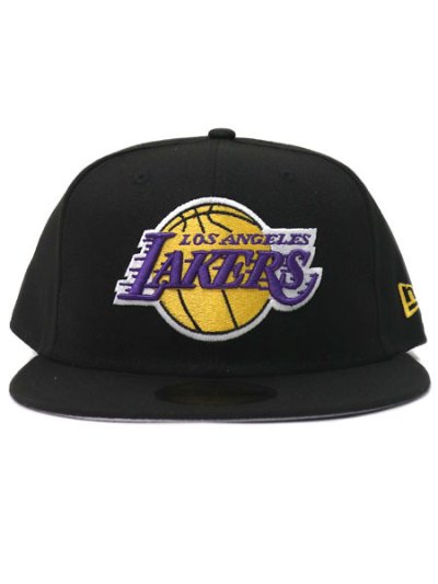 画像2: NEW ERA 59FIFTY TEAM COLOR LAKERS BLACK