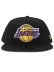 画像2: NEW ERA 59FIFTY TEAM COLOR LAKERS BLACK (2)