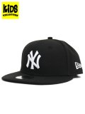 【KIDS】NEW ERA CHILD 9FIFTY YANKEES BLACK/WHITE