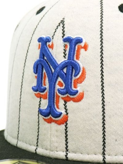 画像7: 【SALE】NEW ERA 59FIFTY OATMEAL HEATHER METS BLACK