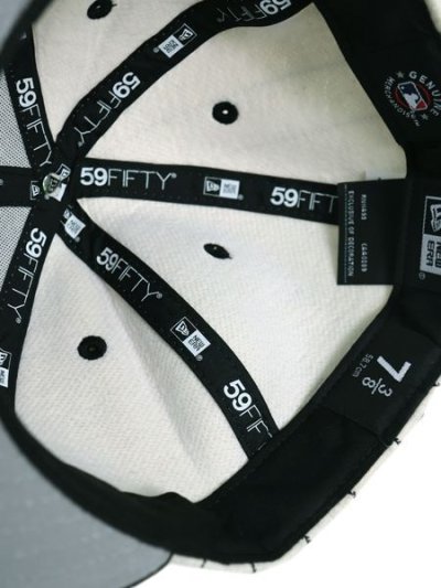 画像10: 【SALE】NEW ERA 59FIFTY OATMEAL HEATHER METS BLACK