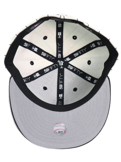 画像6: 【SALE】NEW ERA 59FIFTY OATMEAL HEATHER METS BLACK