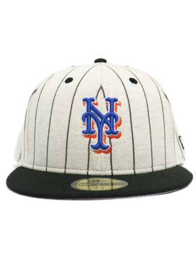 画像3: 【SALE】NEW ERA 59FIFTY OATMEAL HEATHER METS BLACK