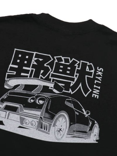 画像4: STREET WEAR SUPPLY SKYLINE YAJYU JAPANESE LETTERS TEE