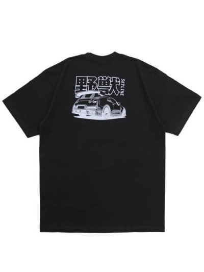 画像2: STREET WEAR SUPPLY SKYLINE YAJYU JAPANESE LETTERS TEE
