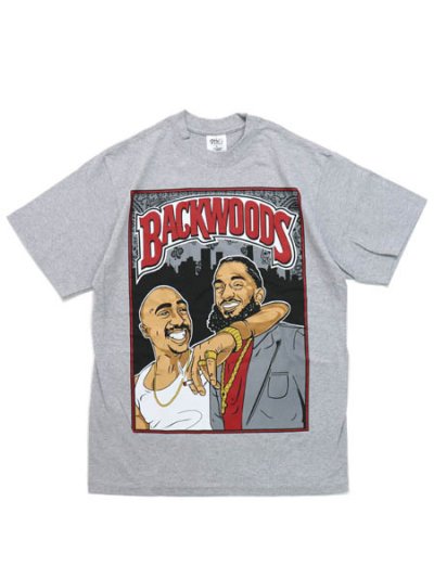 画像1: STREET WEAR SUPPLY BACKWOODS TUPAC NIPSEY TEE