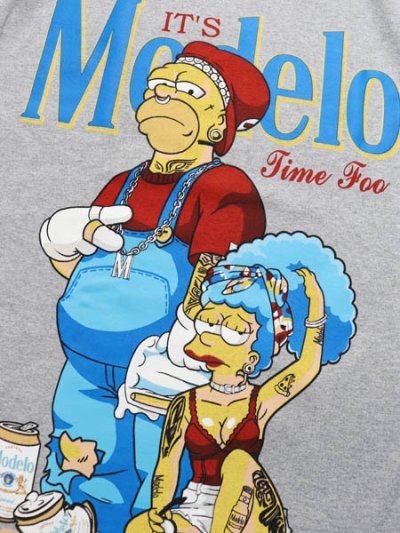 画像3: STREET WEAR SUPPLY IIT'S MODELO TIME FOO SHIMPSONS TEE