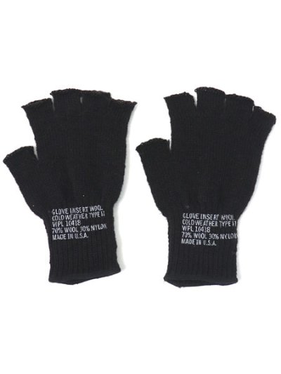 画像1: ROTHCO G.I FINGERLESS WOOL GLOVES