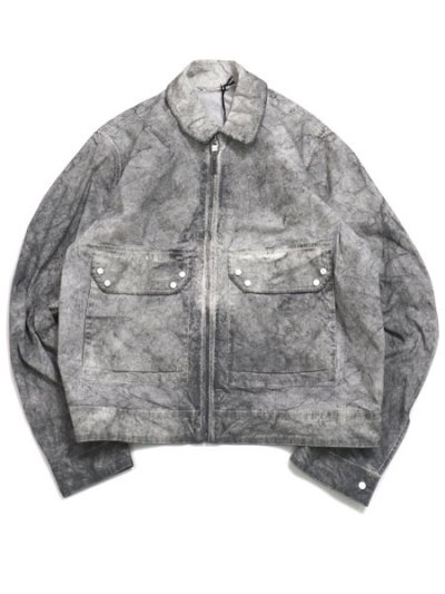 画像1: 【SALE】【送料無料】Ten-c MID LAYER AVIATOR JK DUST DYED DUST CAMO