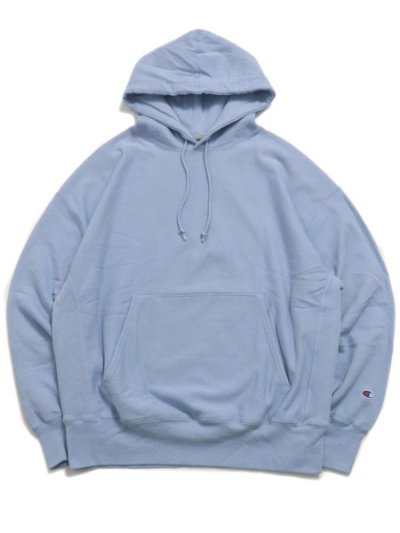 画像1: 【送料無料】CHAMPION ARENA RW PULLOVER HOODIE WASH STARLET BL